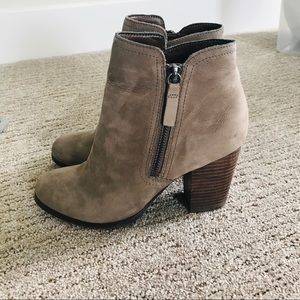 ALDO grey booties